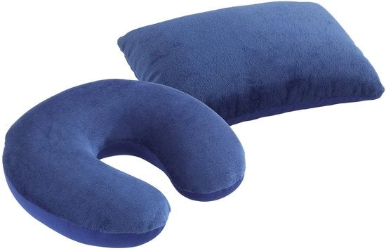 Cuscino per la schiena 2 in 1 - Nekkushon - Compacto - Polistirene - 32 x 10 x 20 cm - Supporto ottimale per la schiena - Neksteun