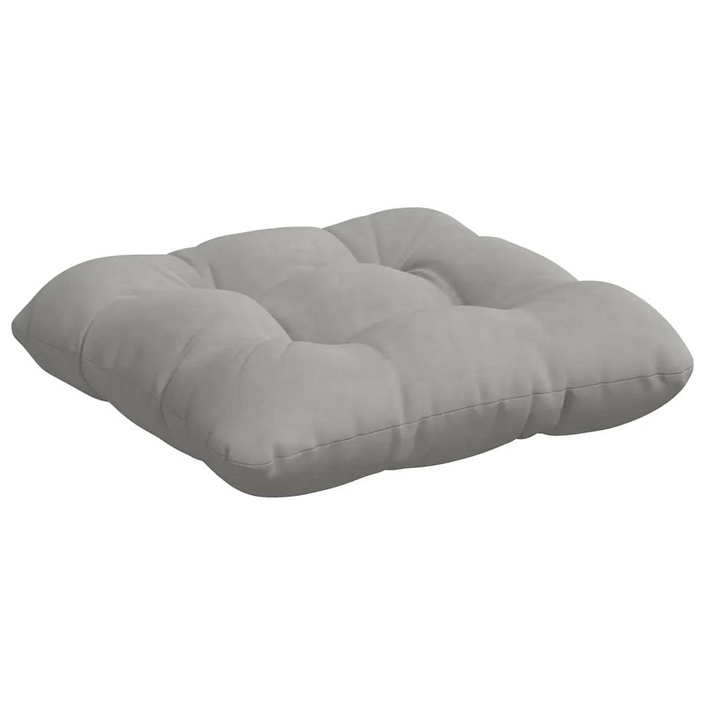 Cuscini per Seduta 4 pz | Cuscini per sedie Grigio chiaro 45 x 45 cm