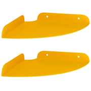 2 pz Mensola | Ripiano | Scaffale sospesa Giallo senape 18 x 18 x 2 cm