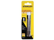 SET 2 LAME RETTIFICATE PER SEGHETTO ALTERNATIVO PER LEGNO- - mm.100x3.0 medio (STA21012) - 1 blister STANLEY