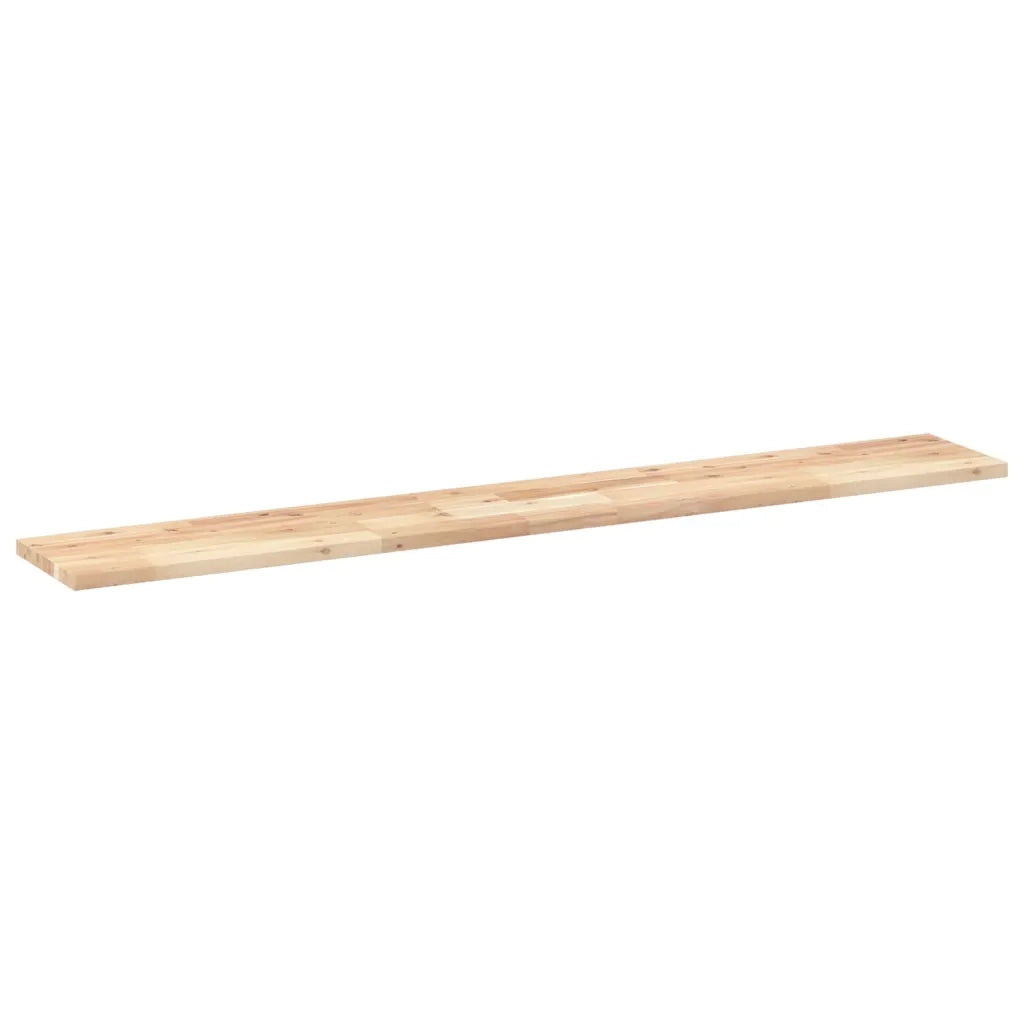 vidaXL Mensole da Parete 3 pz 140x20x2 cm Legno Acacia Non Trattato