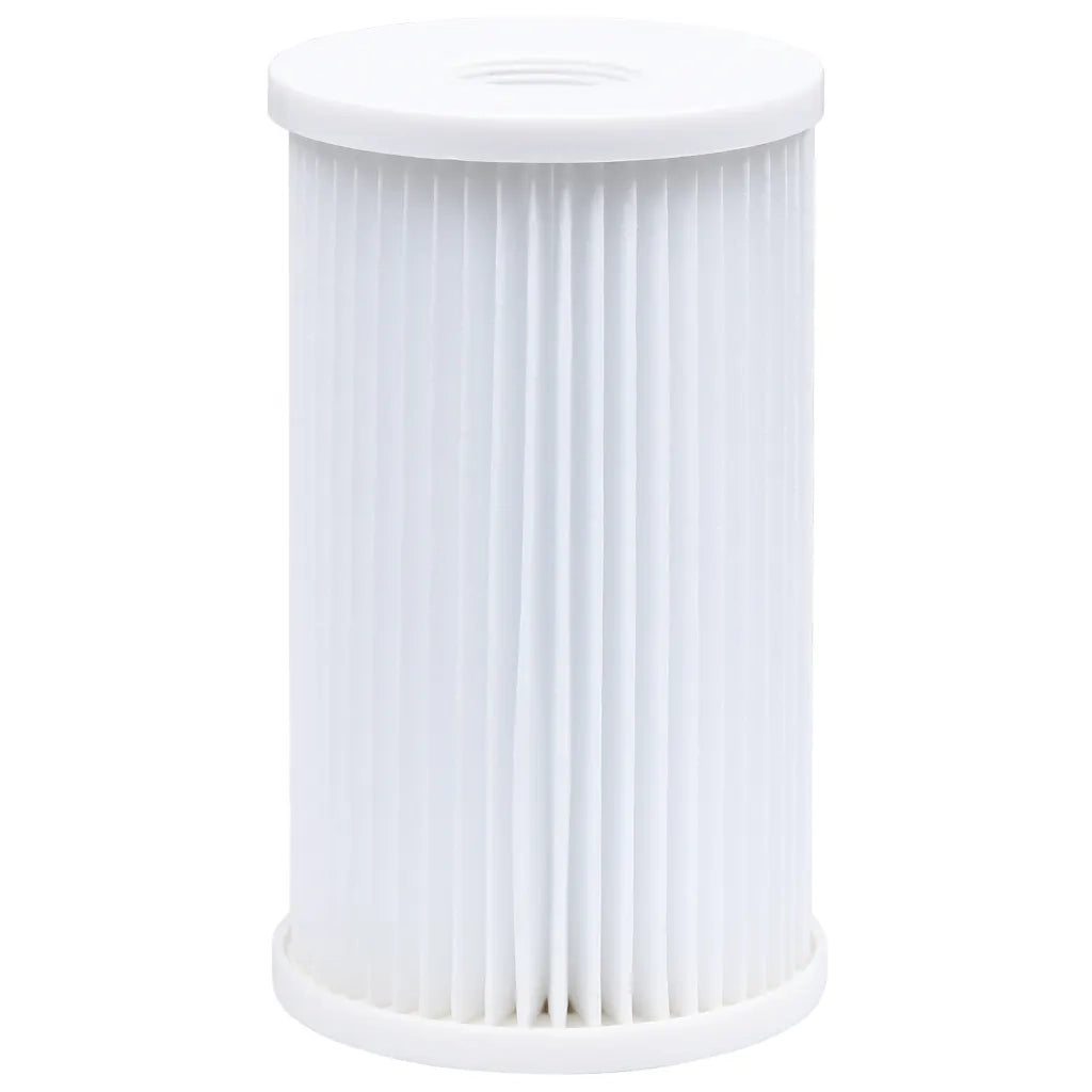 Piscina Fuori Terra con Skimmer e Pompa Sospesi 350x90cm Bianca 3070798