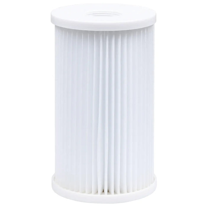 Piscina Fuori Terra con Skimmer e Pompa Sospesi 350x90cm Bianca 3070798