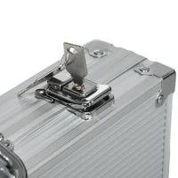 Set Poker per 9-10 Giocatori con 500 Fiches, 2 Mazzi di Carte e 5 Dadi, in Alluminio e Poliestere