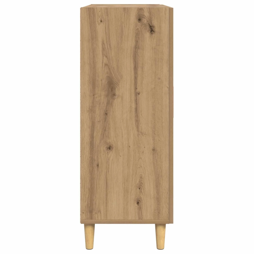 Credenza Rovere artigianale 34 x 69.5 x 90 cm Legno multistrato