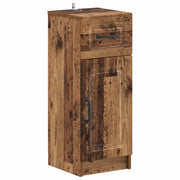 Mobiletto da Bagno UTRECHT Legno antico 30 x 31 x 77 cm 897713