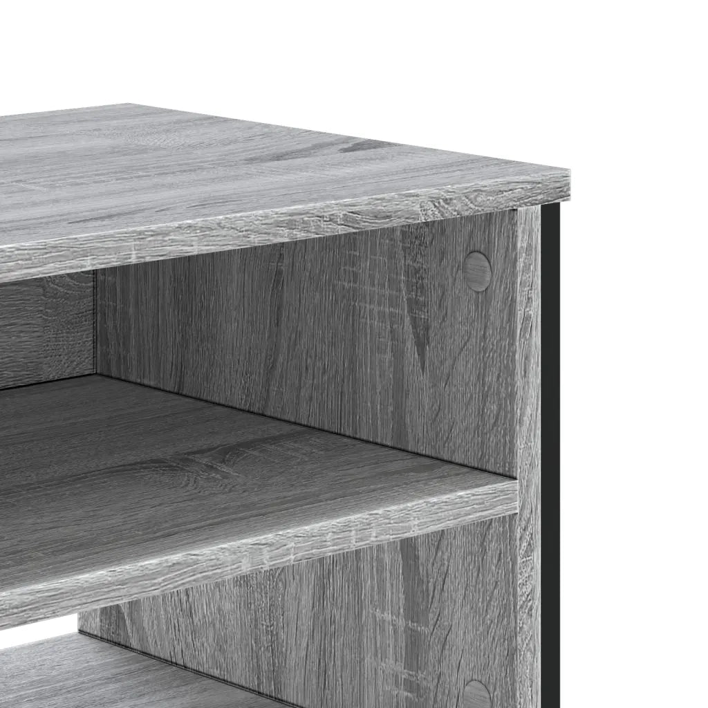 Mobile Porta TV Grigio Sonoma 180x34x41cm in Legno Multistrato 848577