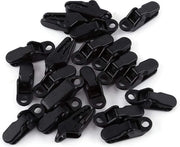 20 pezzi di clip per tenda da campeggio - Clip pesanti per vento impermeabili - Clip per tirare la tenda - Appoggio per abbigliamento per esterno - Kit da viaggio.