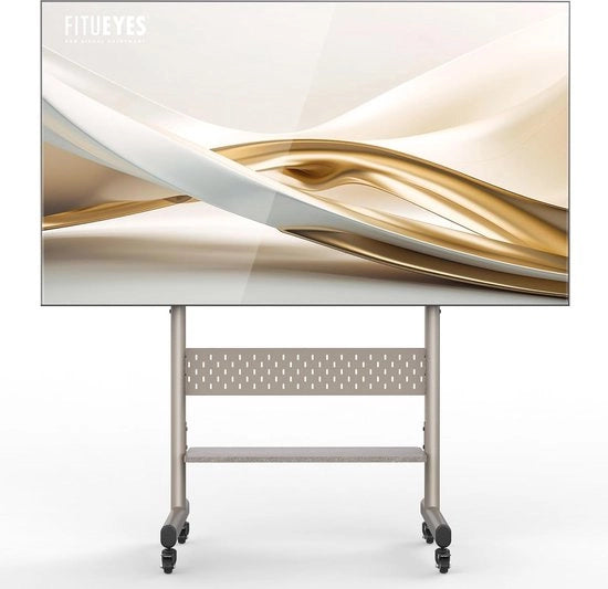 Supporto per TV con Ruote - Trolley con Regolazione di Altezza per TV da 40 a 85 Pollici fino a 60kg - VESA 600x400