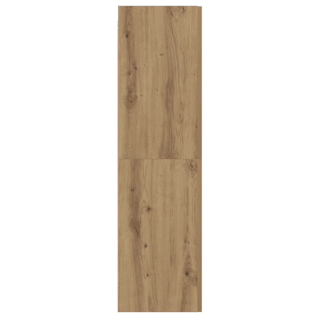 vidaXL Mobile TV Rovere Artigianale 30,5x30x110cm in Legno Multistrato