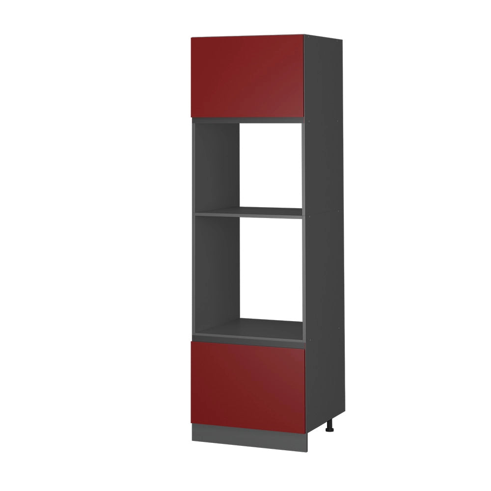 Vicco Set mobili bagno Rosso 60 cm Forma a J