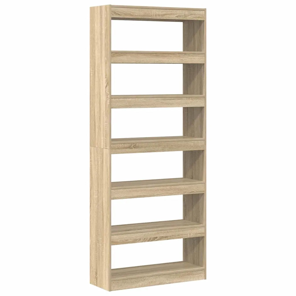Armadio per Libri Rovere Sonoma 80 x 30 x 198 cm 3333918