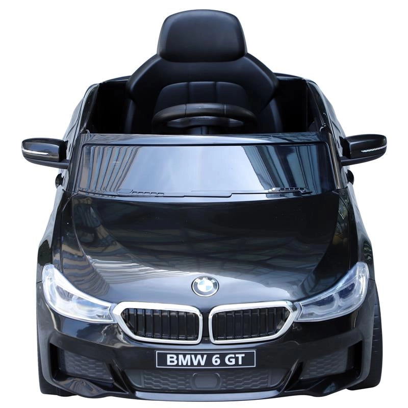 MACCHINA AUTO ELETTRICA 6 V CON TELECOMANDO PER BAMBINI 106 X 64 X 51 CM NERO