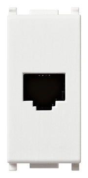 Vimar Plana Presa Telefonica RJ11 6/4 bianco 14320