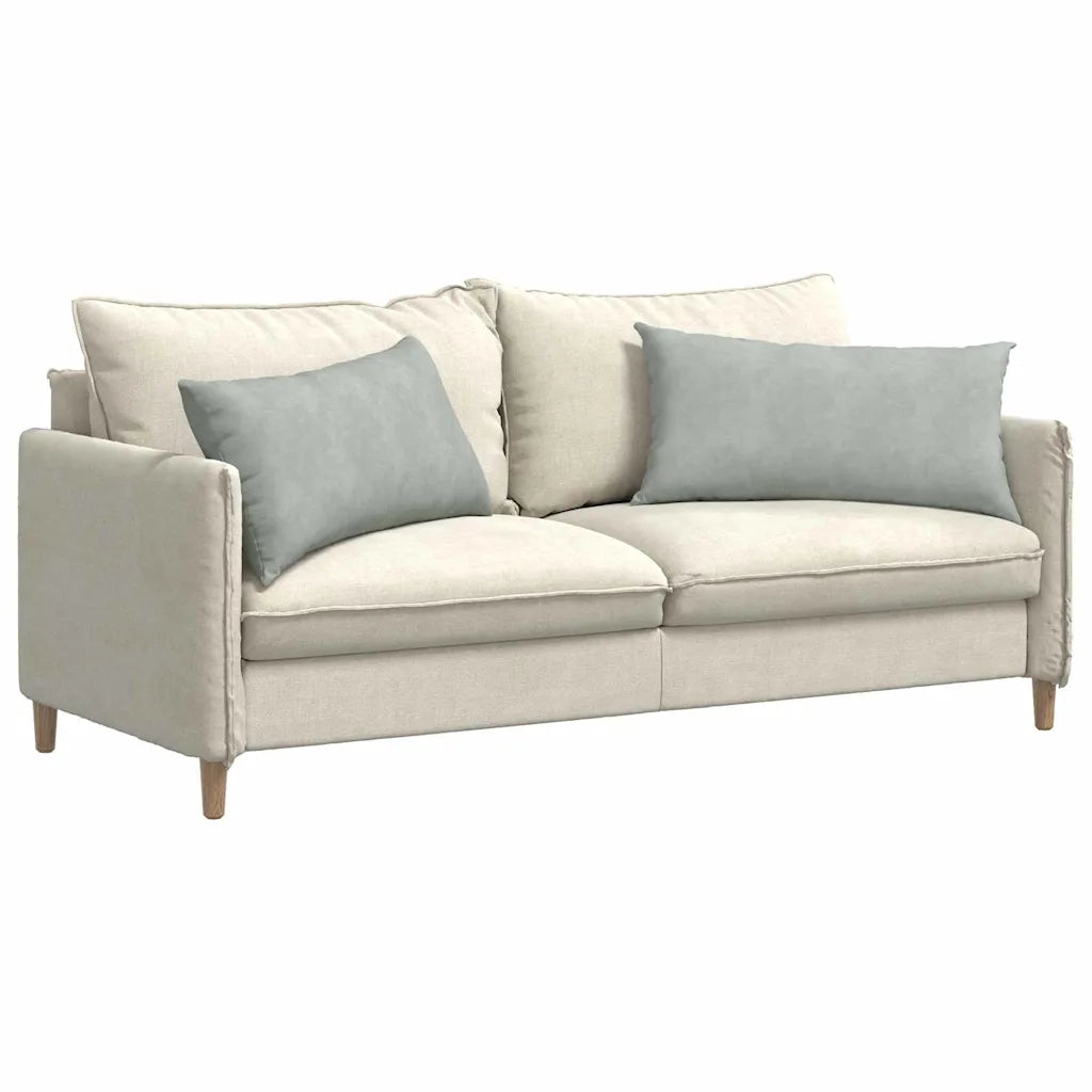 Cuscini da Divano 2 pcs Grigio chiaro 80 x 40 cm