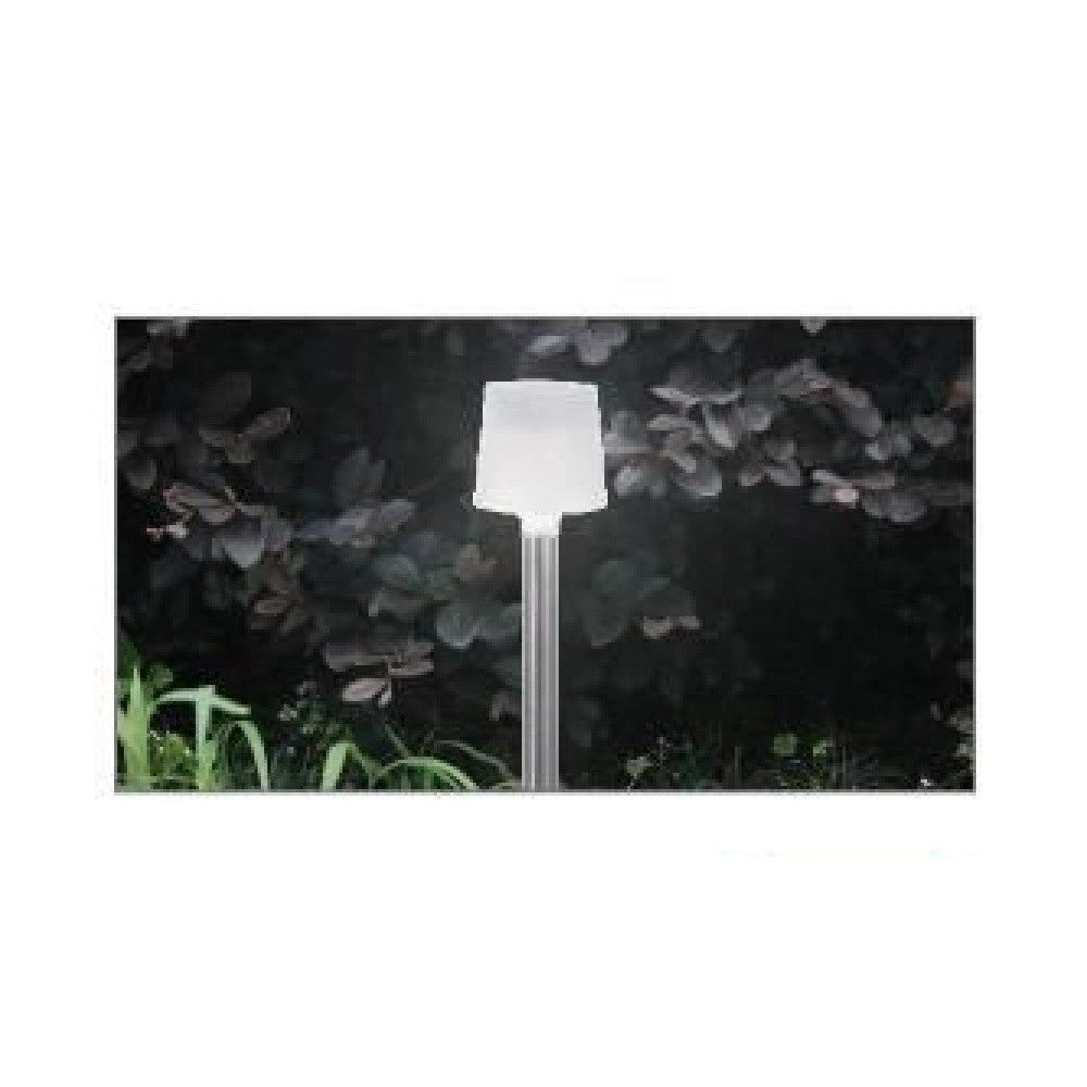 Trade Shop - Set 12pz Lampada Ad Energia Solare 36 Cm Con Picchetto Giardini Vialetti 2003020 -