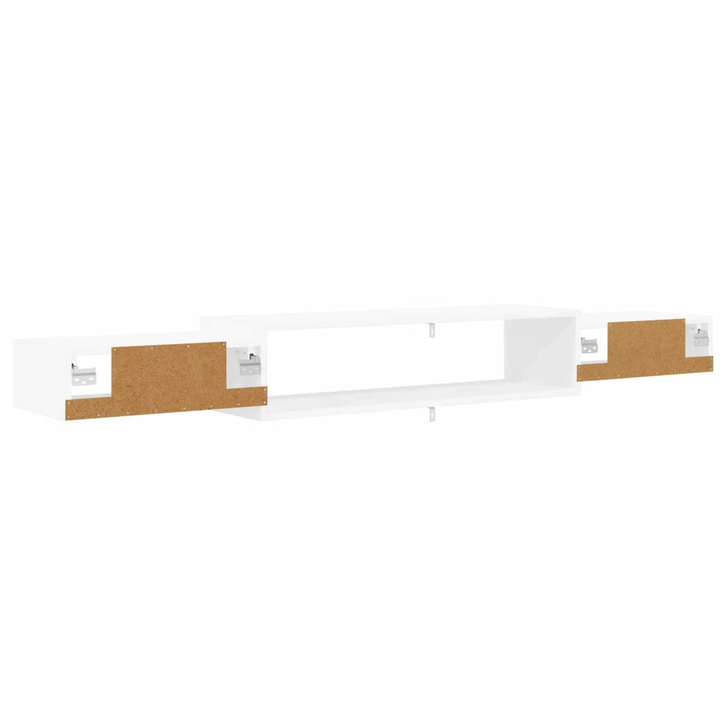 Mobile TV da Parete A parete Bianco 180 x 28 x 21 cm