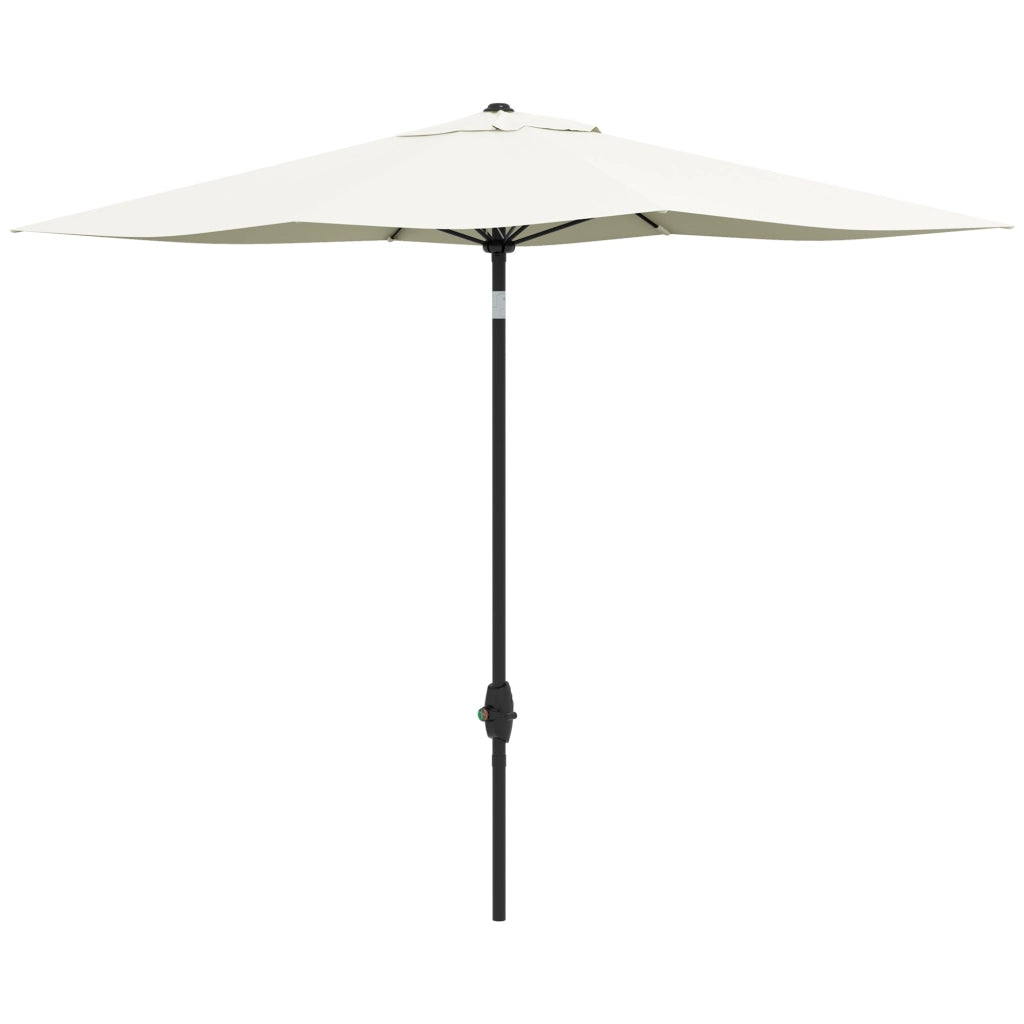 Ombrellone Rettangolare da Giardino ¨C Zephmum ¨C Beige 2x3 m