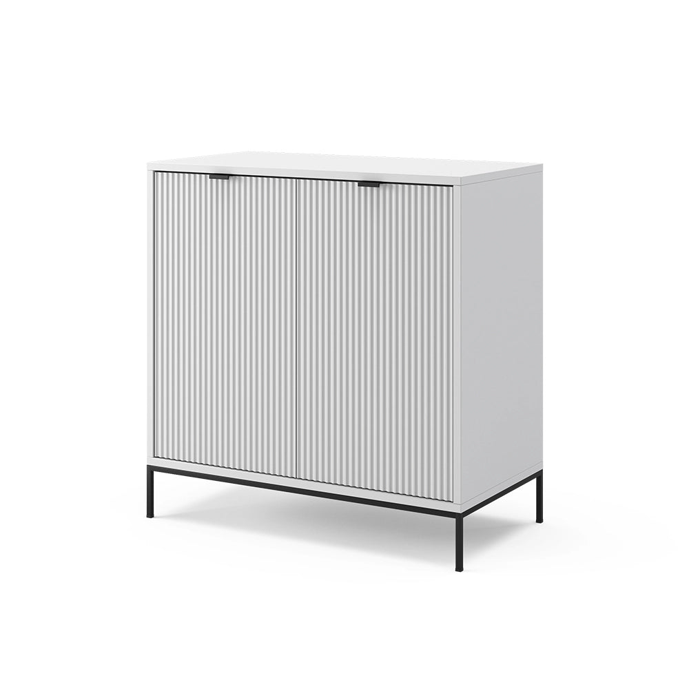 Vicco Cassettiera Bianco 42 x 81.2 cm con 2 porte
