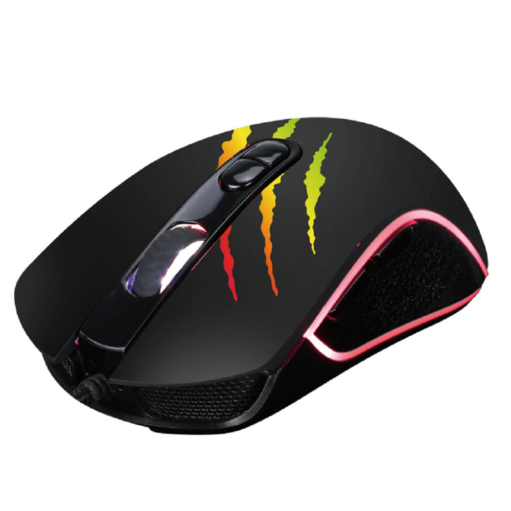 Trade Shop - Mouse Gaming Luminoso Marvo M425g Scorpion Ottico Retroilluminato Dpi Pc Cavo Usb -