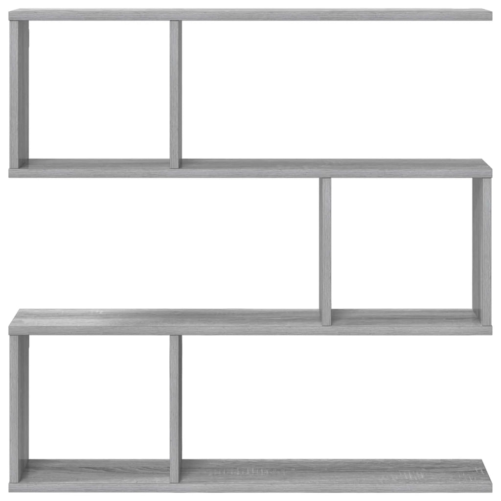 Scaffale da parete Sonoma grigio 80 x 12 x 79,5 cm 8012281