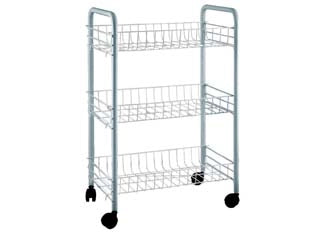 CARRELLO SIENA 3 PIANI  cm.40x26x59h.    ARTEX
