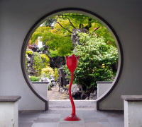 Appendiabiti Porta Abiti da Esterno in Resina Arkema Tulipan Antracite