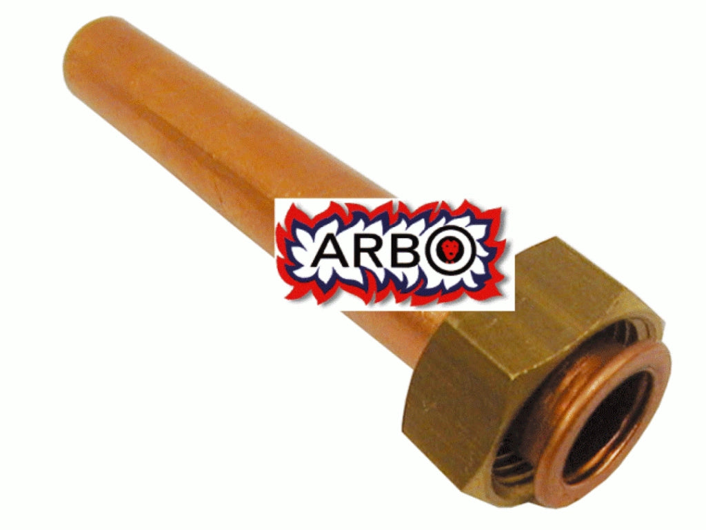 Raccordo In Rame Dritto Con Rac 3/4 120Mm Set 5 Pezzi - Arbo