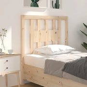 Testiera per Letto-Testata-Testiera Decorativa 96x4x100 cm in Legno Massello di Pino 666623