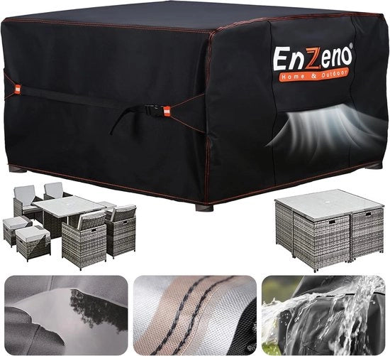 Ombrelloni per Giardino con Aperture di Ventilazione - 151 x 151 cm - Adatto per Tavoli e Sedie