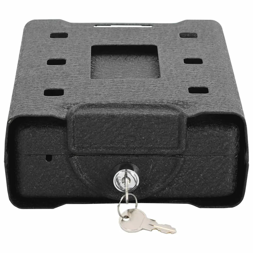 Cassaforte per Auto con blocco Nero 22 x 16 x 7 cm Acciaio CFW9225871