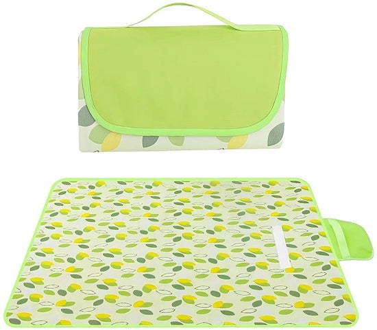 Decken acqua resistente per esterno - Pieghevole e lavabile - 200x200 cm - Verde