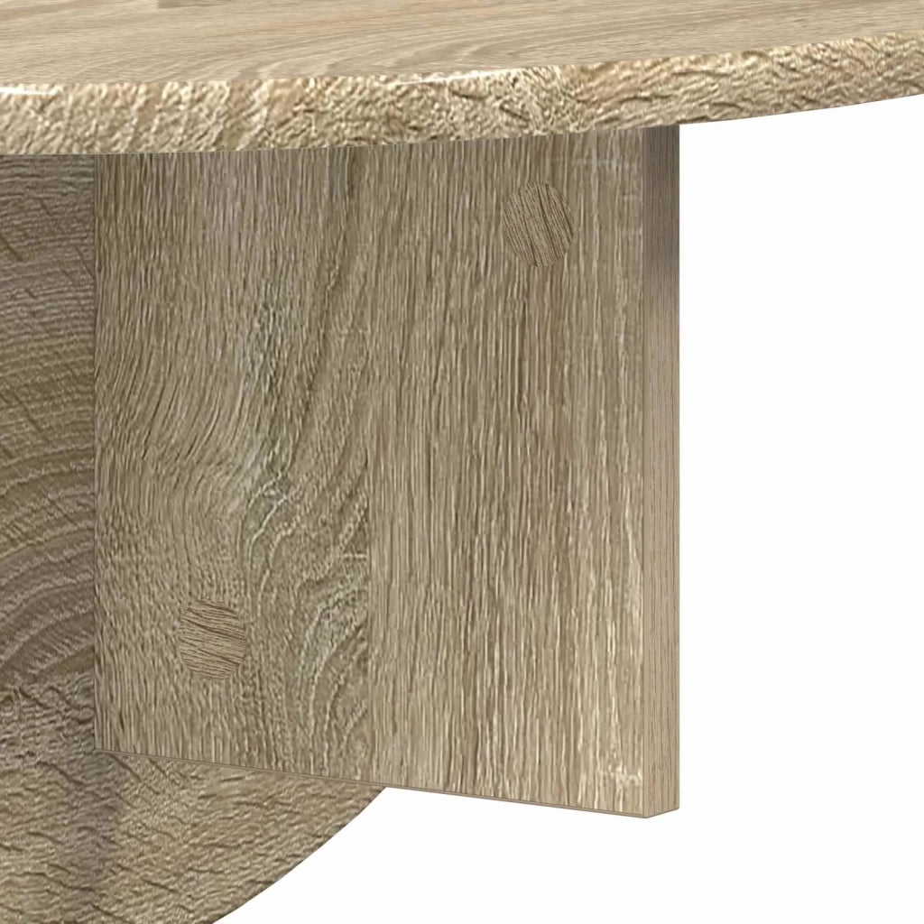 Scaffale da parete 2 pcs Rovere Sonoma 48 x 24 x 24 cm 891433