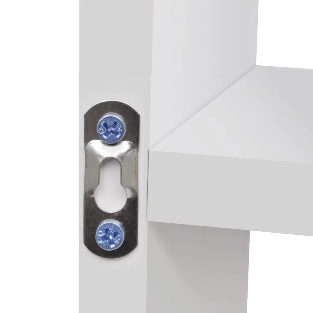 Scaffale di design da parete con 8 scomparti bianco 2702117/3