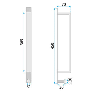 Portasciugamano Da Bagno Brush Gold