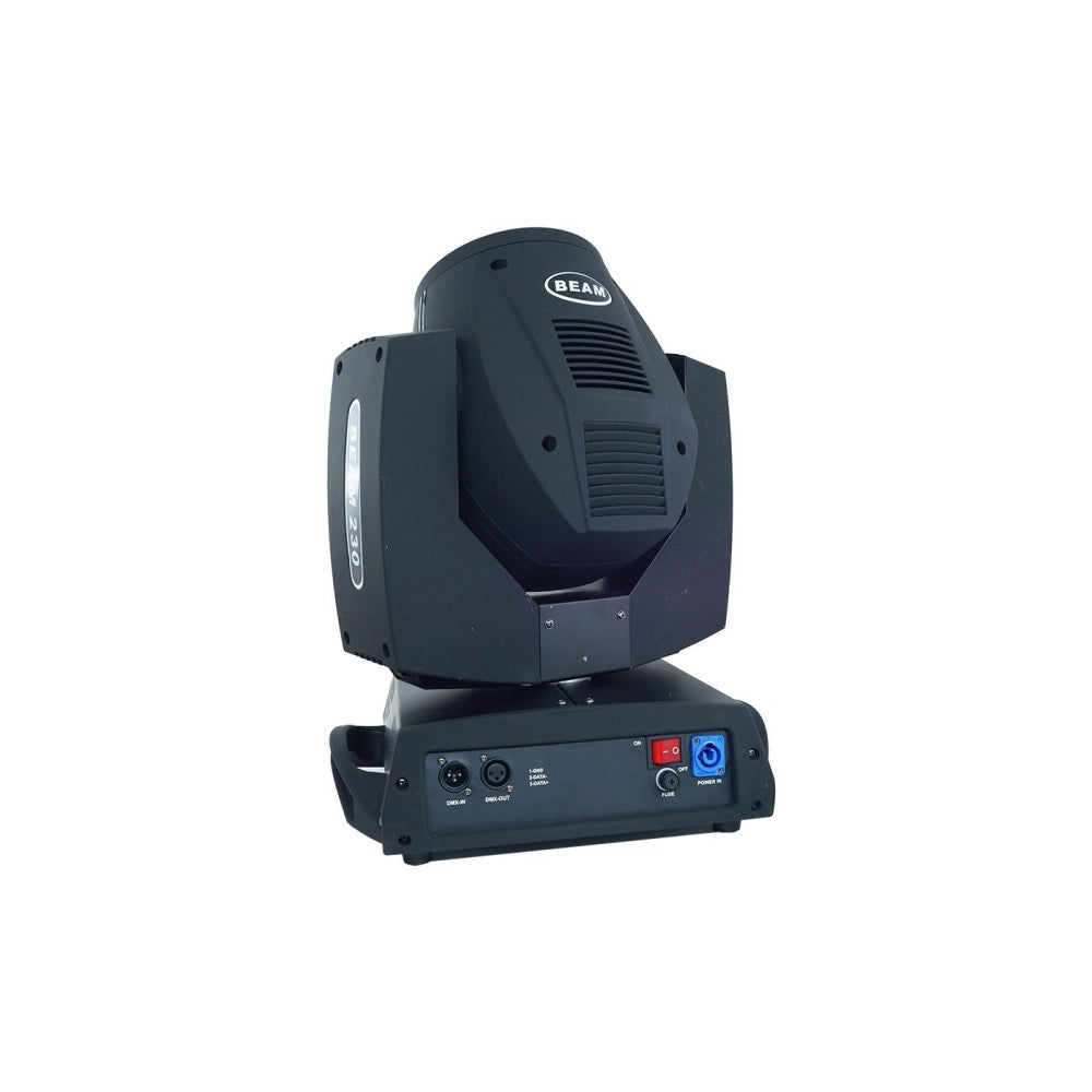Trade Shop - Testa Mobile Spot Led Rgb 30w Proiettore Gobos Disegni Effetto Discoteca Beam230 -
