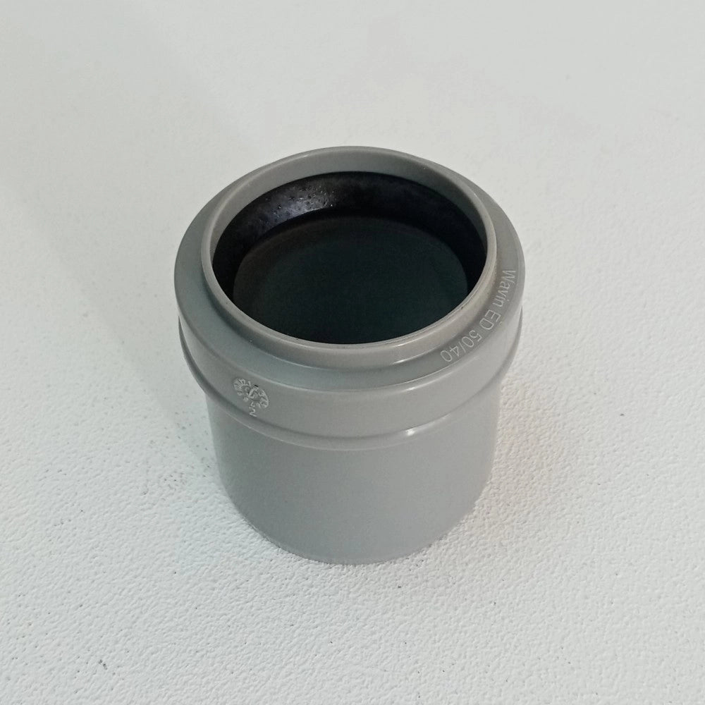 Aumento f 40 x m 50mm raccordo concentrico con guarnizione