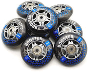 Kit di ruote per skateboard 76 mm/80A - Set da 8 pezzi