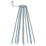 Rete di Luce per Albero di Natale 250 LED Blu 250 cm CFW3325158