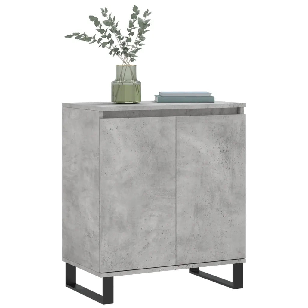 Credenza Grigio Cemento 60x35x70 cm in Legno Multistratocod mxl 128036