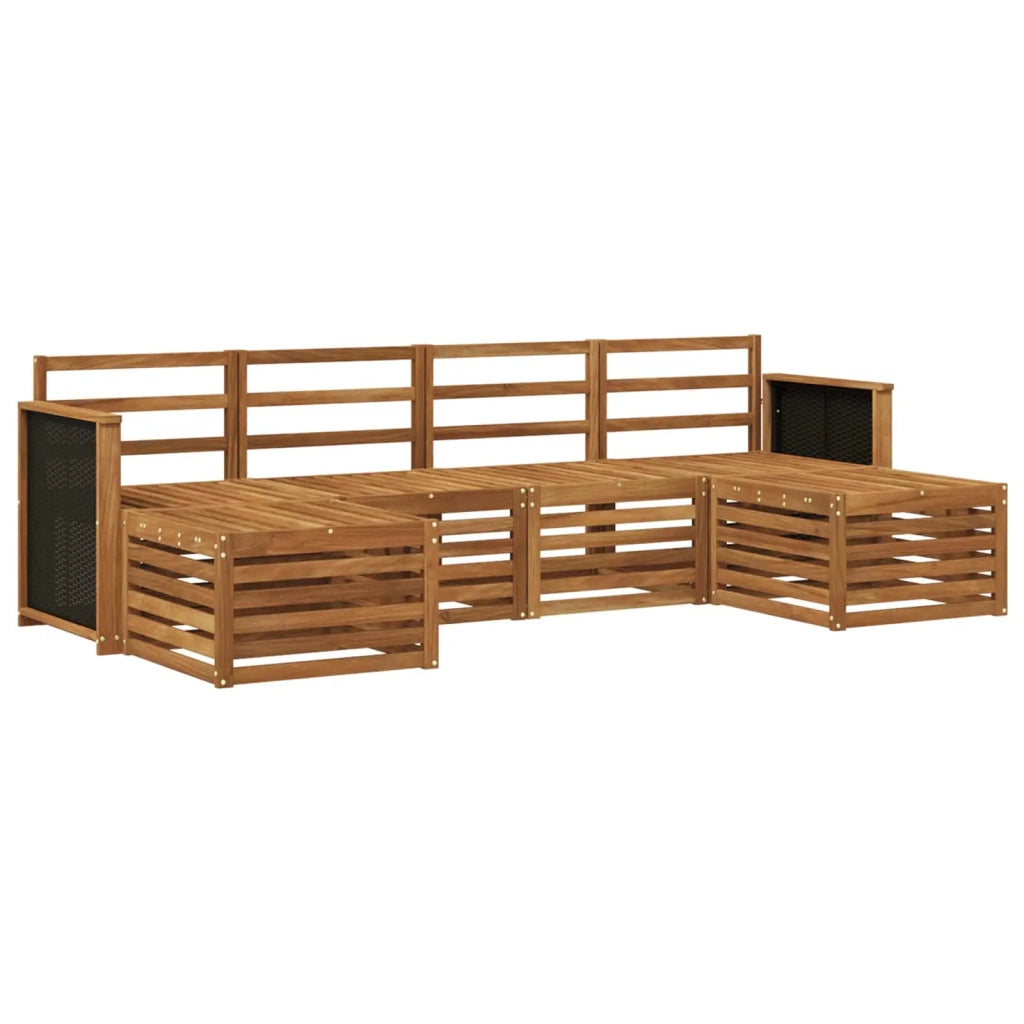 Set divani Legno di Acacia Massello 3384670