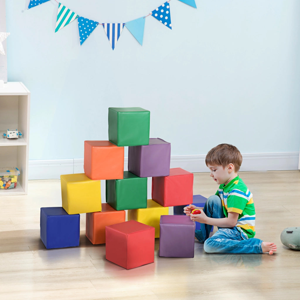 Blocchi di Costruzione in Schiuma per Bambini ¨C zephmum ¨C Multicolore