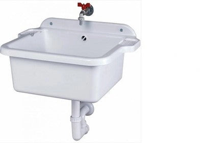 PILOZZO PILOZZA LAVATOIO DA PARETE CM. 60x45x28H MADE IN ITALY