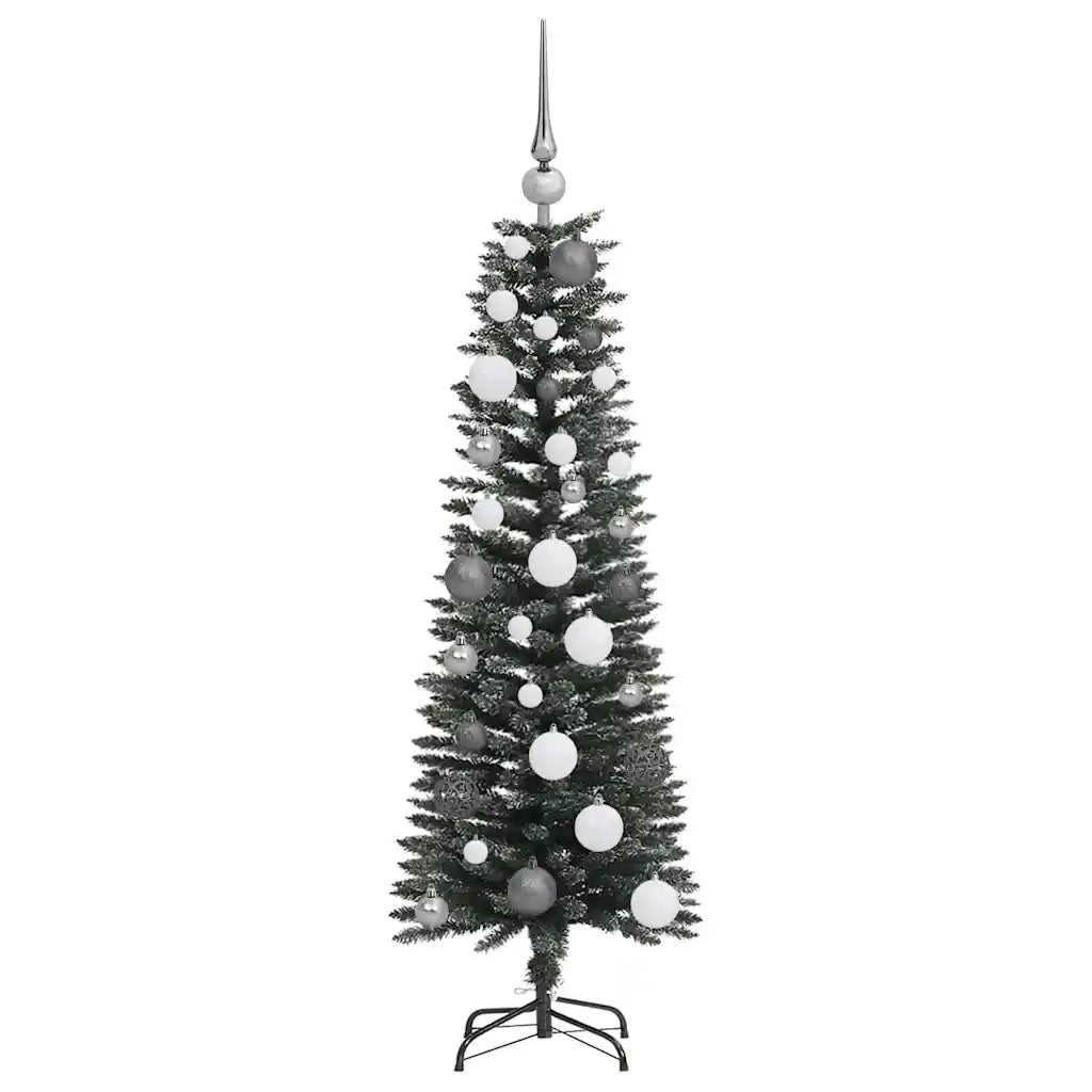 Albero di Natale artificiale con 150 LED Verde 120 cm 3395915