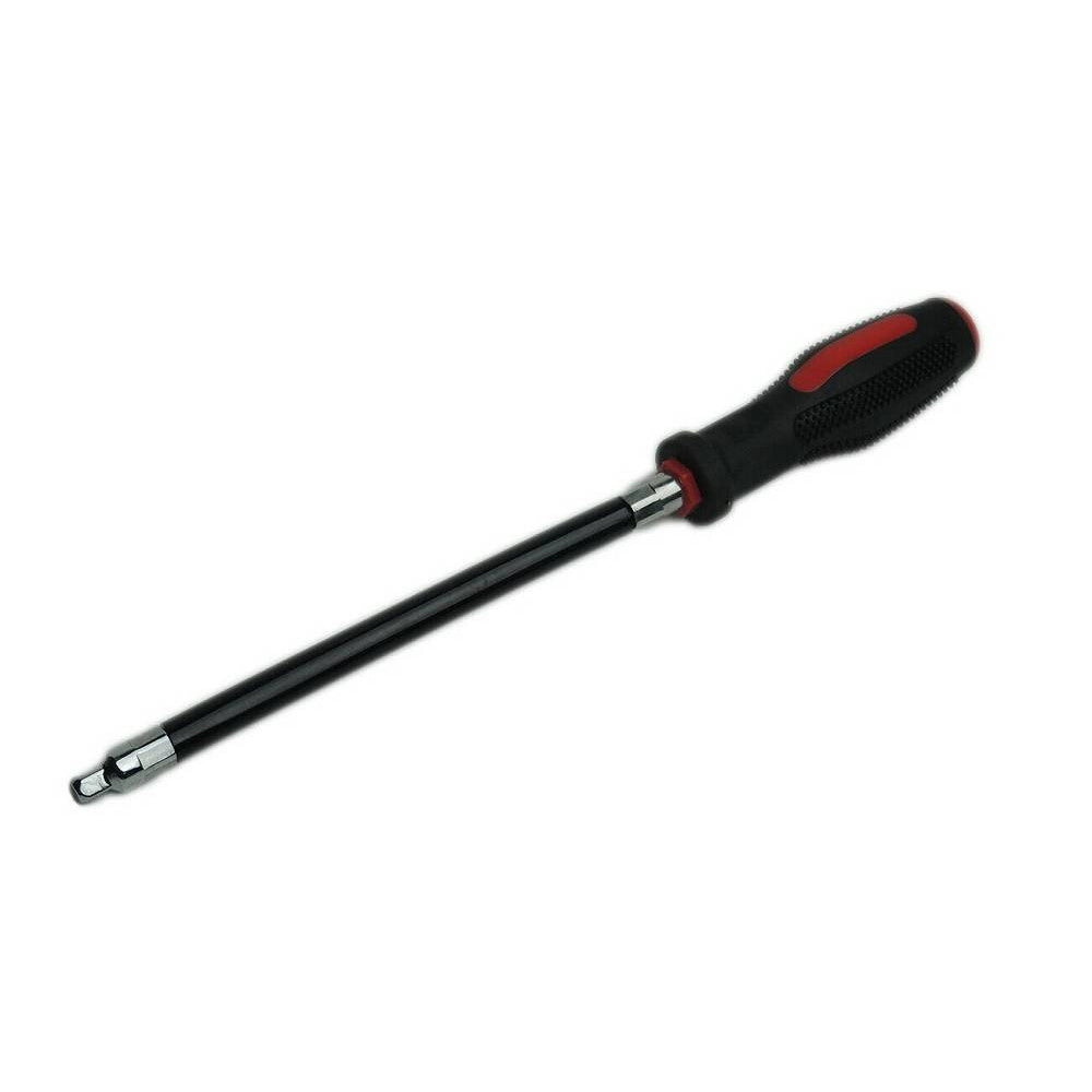 Trade Shop - Cacciavite Giravite Flessibile Da 300 Mm Porta Bussole Torx Maschio -