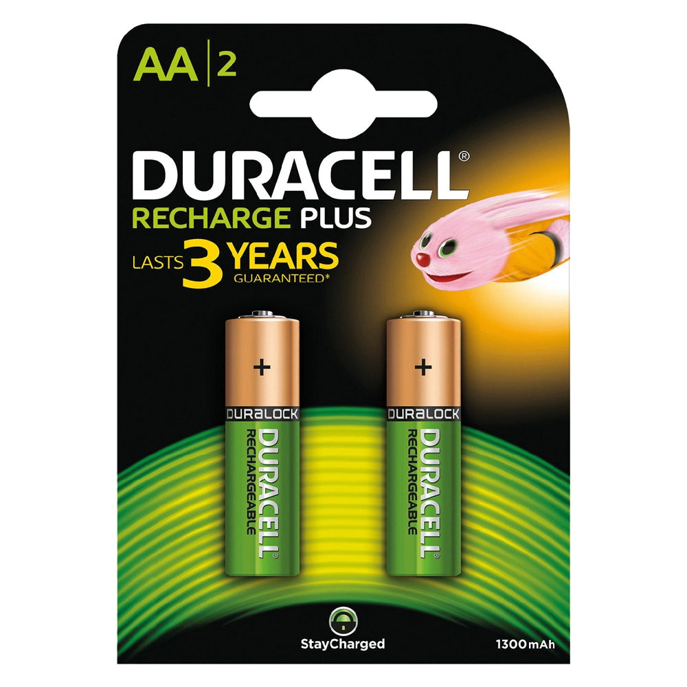 PILA STILO RICARICABILE Pz 2 - Recharge Plus 1300Mha  - DURACELL