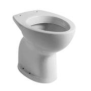 Vaso senza apertura frontale in ceramica scarico a pavimento - Bianco