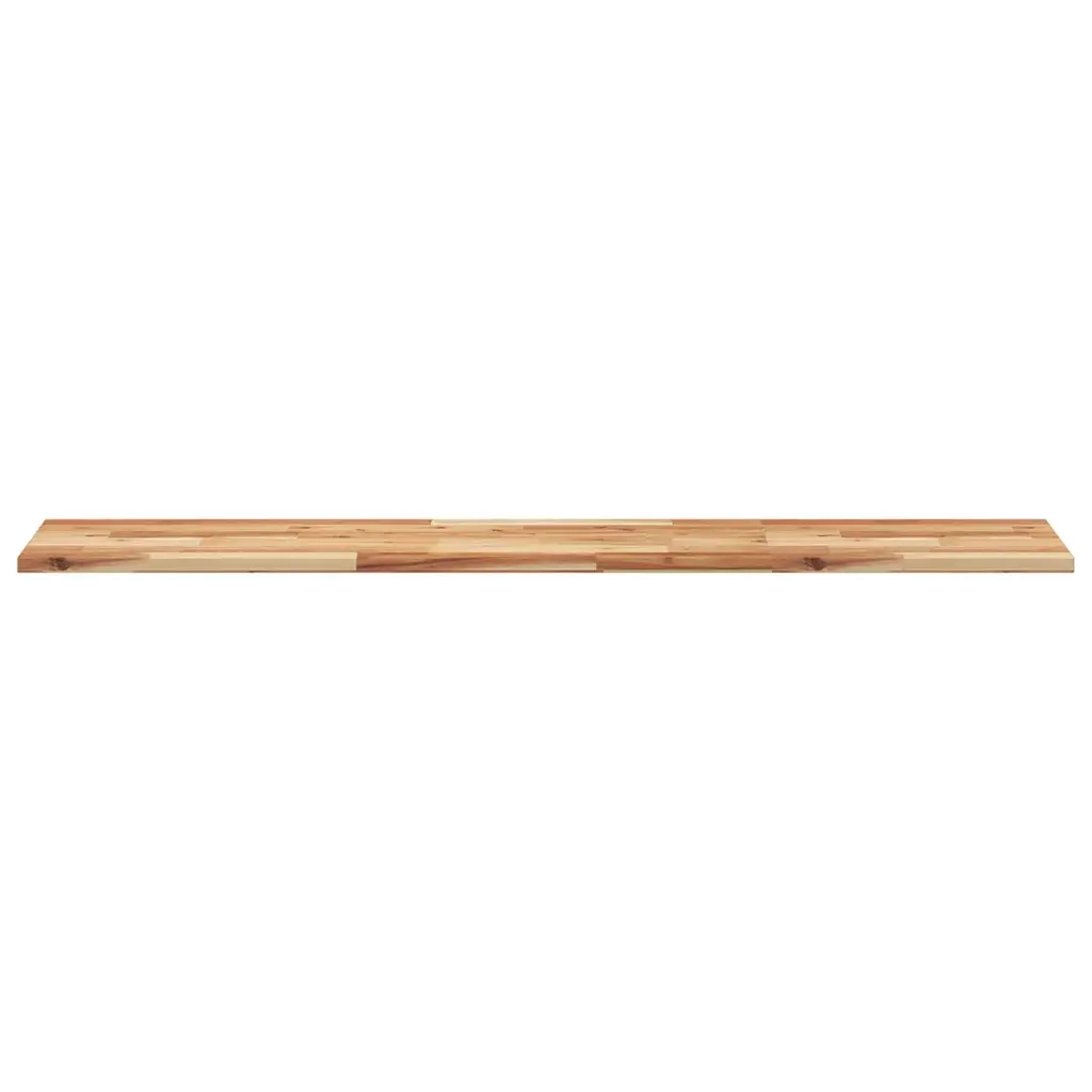 Mensole da Parete 2 pz 140x30x2 cm Legno Acacia Rifinito a Olio 3279544
