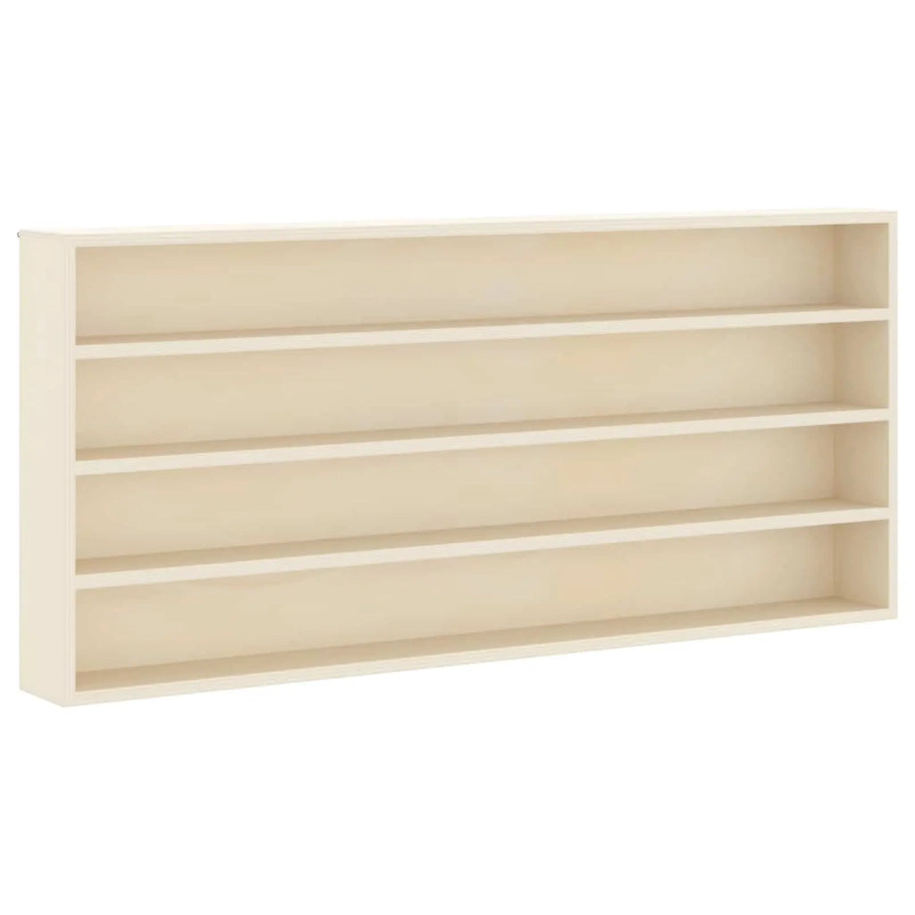 Vetrina a muro Beige 80 x 8,5 x 36 cm Legno multistrato 42015619