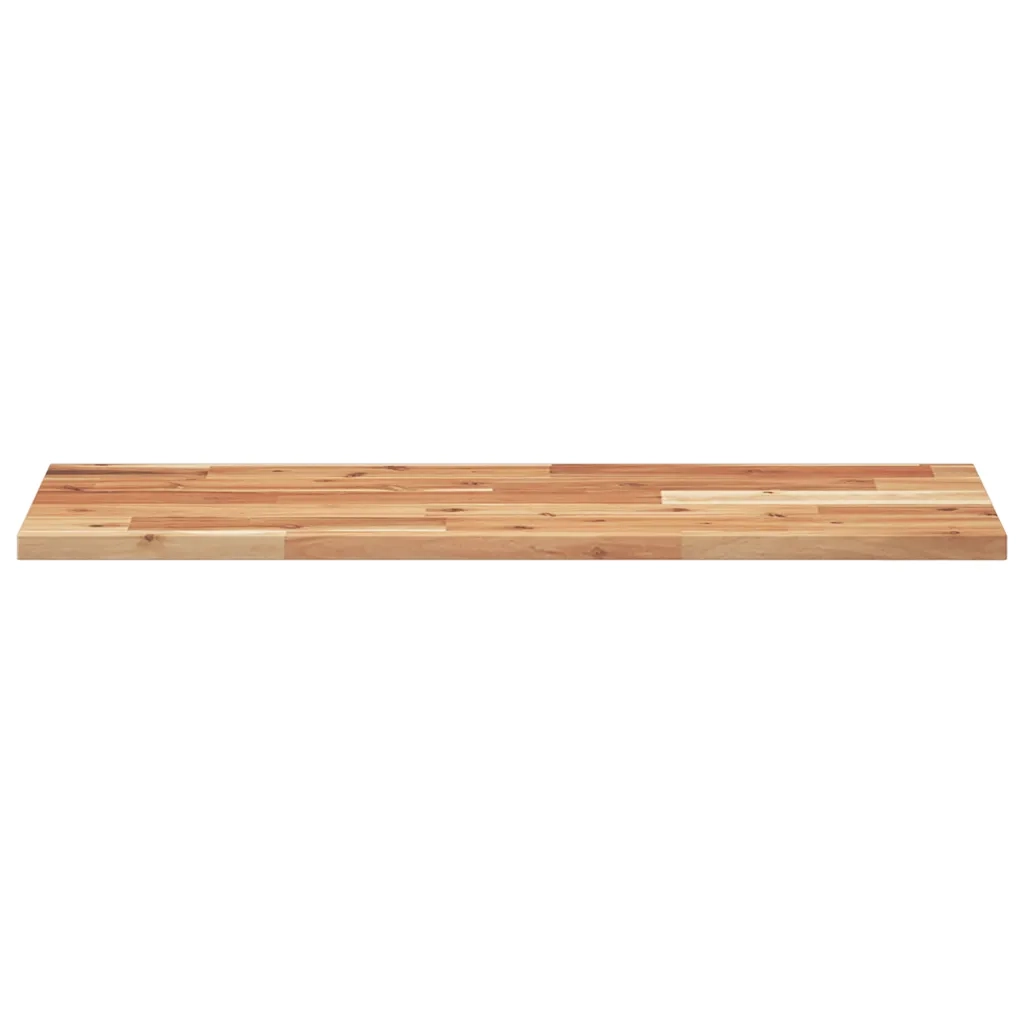 Mensole da Parete 2 pz 80x30x2 cm Legno Acacia Rifinito a Olio 3279532